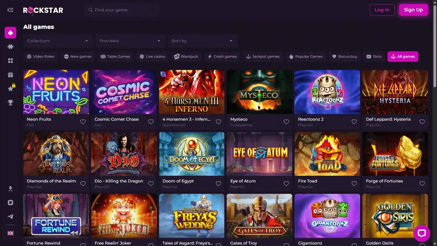 Rockstar Casino casino review section 4